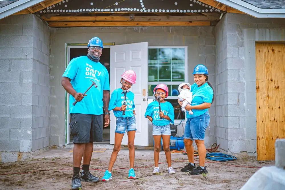 James Family - Habitat for Humanity